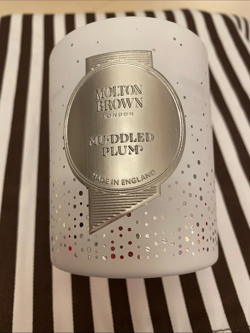 NIB Molton Brown Muddled Plum Candle